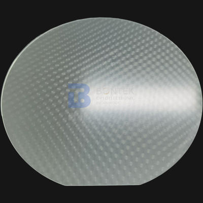 150mm 200mm منصهر السيليكا ويفر البورسليكات مع الأرض المسطحة أو الشق