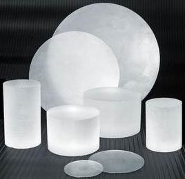 طريقة Stepanov's Grown Sapphire Crystal Wafer 2Inch 3inch 4inch 6inch R-Axis M-Plane
