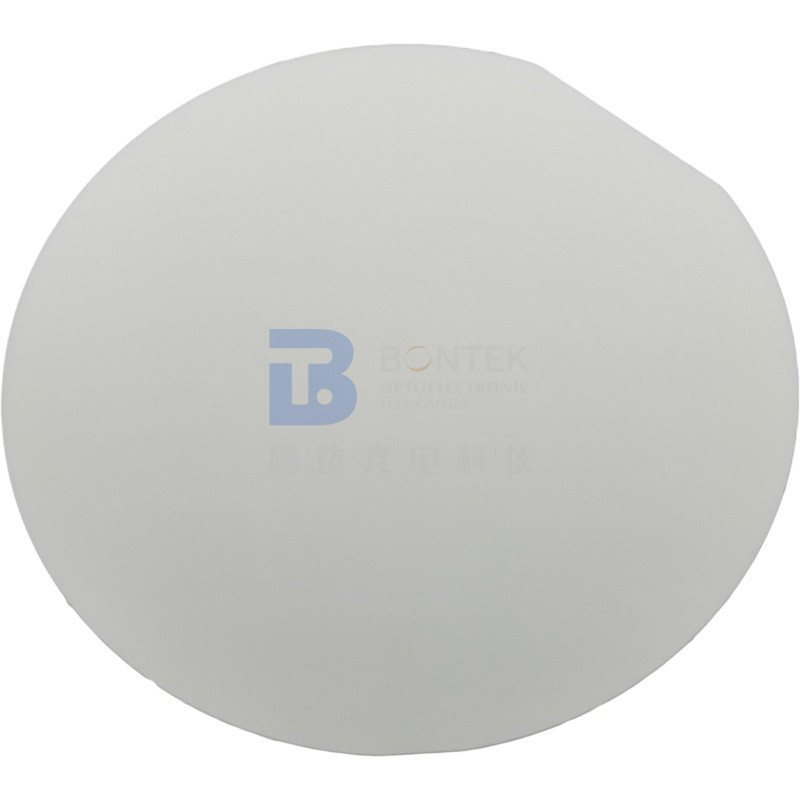 Φ100mm 0.5mm رقاقة كريستال كوارتز أحادية القطع على شكل حرف Y لمستشعر الضغط
