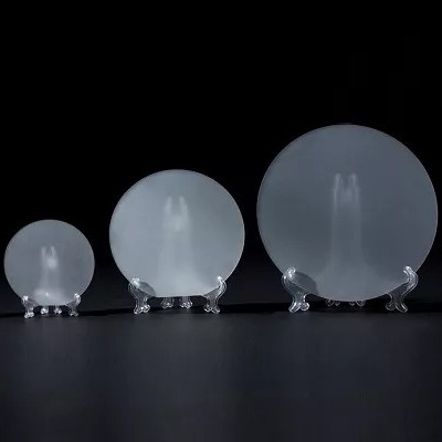 C-plane 0001 Sapphire Wafer Al2O3 Substrate لنافذة الأشعة تحت الحمراء LED والليزر الأزرق